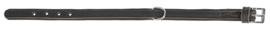 Fotografija proizvoda Ogrlica kožna Vegas 37-43 cm Crna