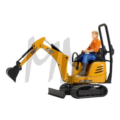 Igrača MIKROBAGER JCB 8010 CTS s strojnikom Igrača MIKROBAGER JCB 8010 CTS s strojnikom
