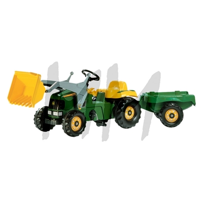 Igrača TRAKTOR rollyKid John Deere z nakladačem in prikolico Igrača TRAKTOR rollyKid John Deere z nakladačem in prikolico