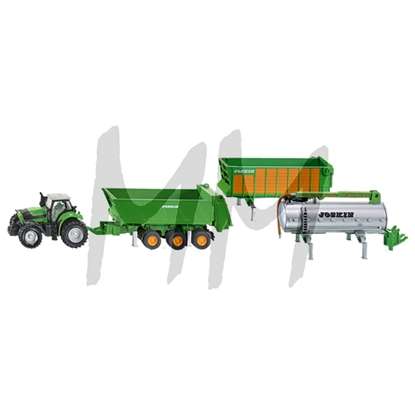 Igrača TRAKTOR Deutz Agrotron X720 s setom prikolic Joskin Igrača TRAKTOR Deutz Agrotron X720 s setom prikolic Joskin