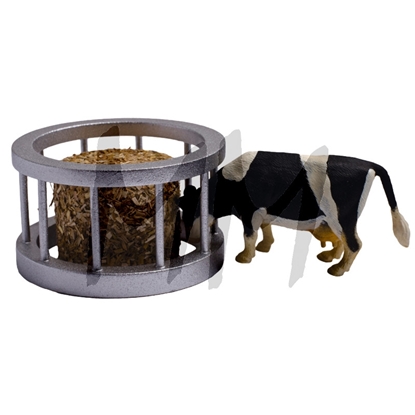 Igrača KRMIŠČE s kravo in balo Igrača KRMIŠČE s kravo in balo