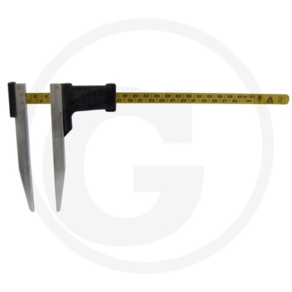 Prikaži detalje za  Mjerna stezaljka NESTLE Waldfix 400 mm - aluminijske čeljusti Fotografija proizvoda Mjerna stezaljka NESTLE Waldfix 400 mm - aluminijske čeljusti