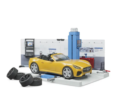 Prikaži detalje za  Igračka Autoservis SET, BRUDER Fotografija proizvoda Igračka Autoservis SET, BRUDER