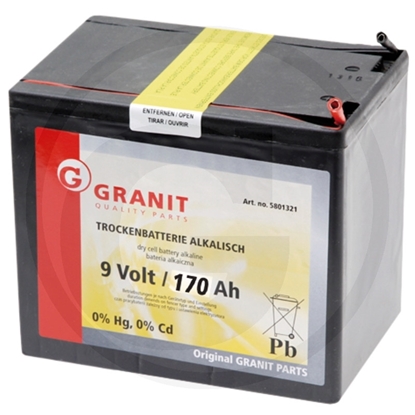 Baterija 9v/170ah marke GRANIT Baterija 9v/170ah marke GRANIT