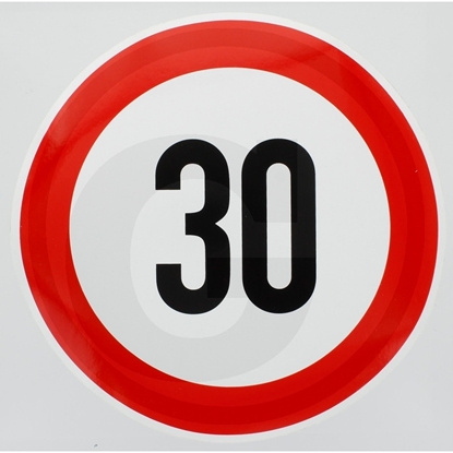 Naljepnica 30km/h, GRANIT Naljepnica 30km/h, GRANIT