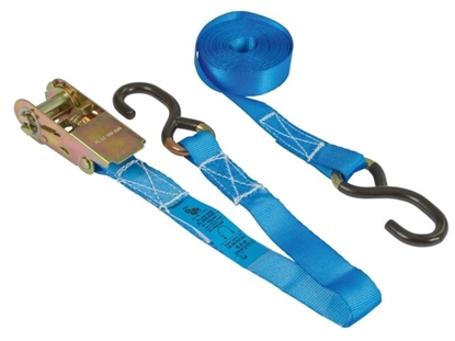 Prikaži detalje za  Gurtna plava sa S kukom 4m/25mm 8000kg Fotografija proizvoda Gurtna plava sa S kukom 4m/25mm 8000kg