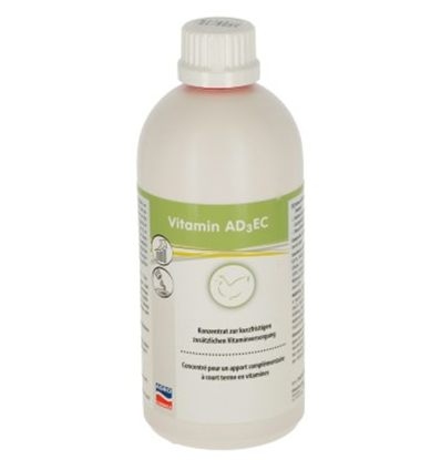 Prikaži detalje za  Vitamin AD3EC Vitaminski koncentrat za kokoške Fotografija proizvoda Vitamin AD3EC Vitaminski koncentrat za kokoške