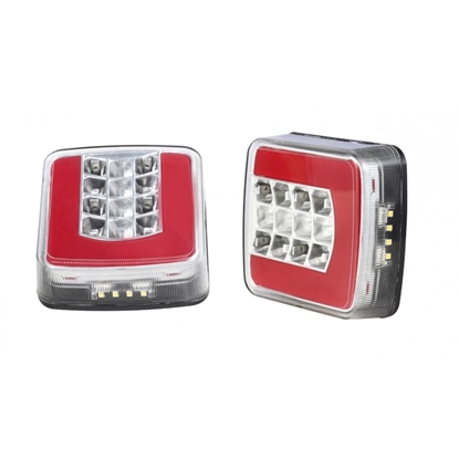 Prikaži detalje za  LED stražnje svjetlo 25 desno 12/24v Fotografija proizvoda LED stražnje svjetlo 25 desno 12/24v