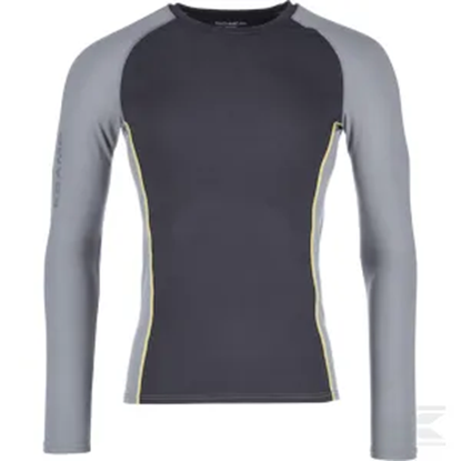 Prikaži detalje za  Termo majica, veličina M/40, unisex, crno/siva, Kramp Fotografija proizvoda Termo majica, veličina M/40, unisex, crno/siva, Kramp