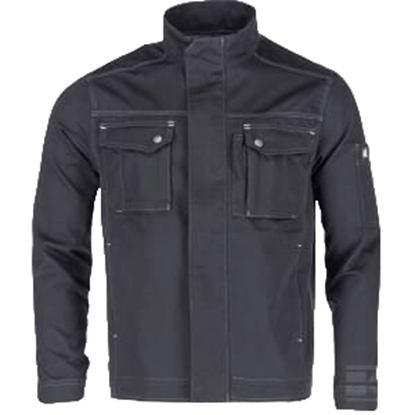 Prikaži detalje za  Radna jakna lagana, crna 2XL, EU:58-60, Kramp Original Fotografija proizvoda Radna jakna lagana, crna 2XL, EU:58-60, Kramp Original