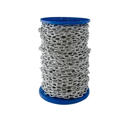 Prikaži detalje za  Lanac 2mm DIN 5685A Pocinčani Fotografija proizvoda Lanac 2mm DIN 5685A Pocinčani