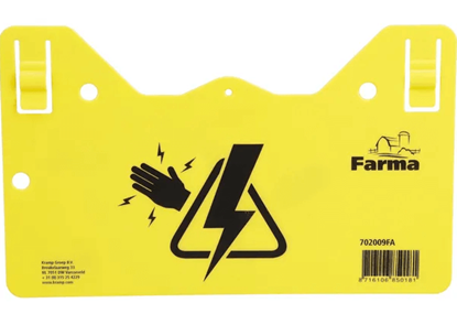 Fotografija proizvoda Znak upozorenja za električnu ogradu