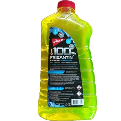 Prikaži detalje za  Antifriz Adeco Frizantin 100% Žuti 3/1 Fotografija proizvoda Antifriz Adeco Frizantin 100% Žuti 3/1