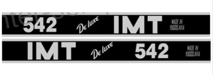 Prikaži detalje za  Naljepnica IMT 542 De luxe Fotografija proizvoda Naljepnica IMT 542 De luxe