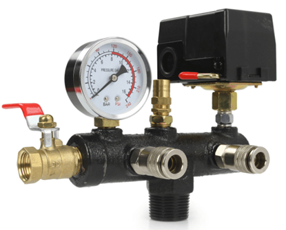 Prikaži detalje za  Presostat kompresora 100 - 500400 V Fotografija proizvoda Presostat kompresora 100 - 500400 V