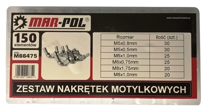 Fotografija proizvoda Leptir matice 150kom Mar-pol