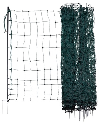 Prikaži detalje za  Mreža za perad Premium122cm/50m, zelena Fotografija proizvoda Mreža za perad Premium122cm/50m, zelena