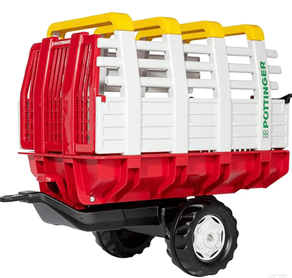 Prikaži detalje za  Igračka Prikolica Utovarivač sijena Pöttinger, Rolly Toys Fotografija proizvoda Igračka Prikolica Utovarivač sijena Pöttinger, Rolly Toys