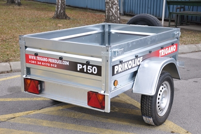 Prikaži detalje za  Auto prikolica P150 Fotografija proizvoda Auto prikolica P150