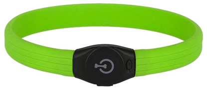 Fotografija proizvoda Ogrlica za dugodlake pse 65 cm/2,5 cm, zelena