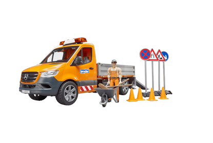 Prikaži detalje za  Igračka MB Sprinter Municipal s vozačem Fotografija proizvoda Igračka MB Sprinter Municipal s vozačem