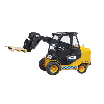 Prikaži detalje za  Igračka JCB viličar s paletom Fotografija proizvoda Igračka JCB viličar s paletom