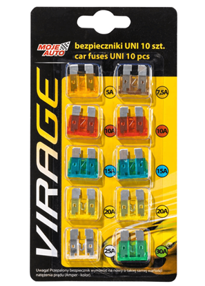 Fotografija proizvoda Osigurači set 10 komada, ubodni