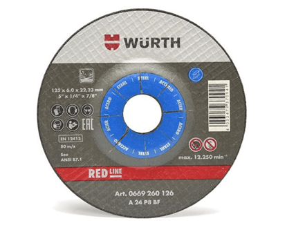 Fotografija proizvoda BRUSNA PLOČA-ČELIK-6 mm D230X22,23