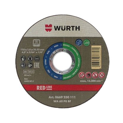 Fotografija proizvoda REZNA PLOČA-INOXRAV-1MM-D 115X22,23-RL