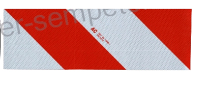 Prikaži detalje za  Tabla upozorenja 423X141 mm, desna Fotografija proizvoda Tabla upozorenja 423X141 mm, desna