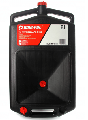 Prikaži detalje za  Posuda za ispust ulja 8 litara, MAR-POL Fotografija proizvoda Posuda za ispust ulja 8 litara, MAR-POL