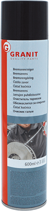 Prikaži detalje za  Sprej za čišćenje kočnica marke GRANIT 600 ml Fotografija proizvoda Sprej za čišćenje kočnica marke GRANIT 600 ml