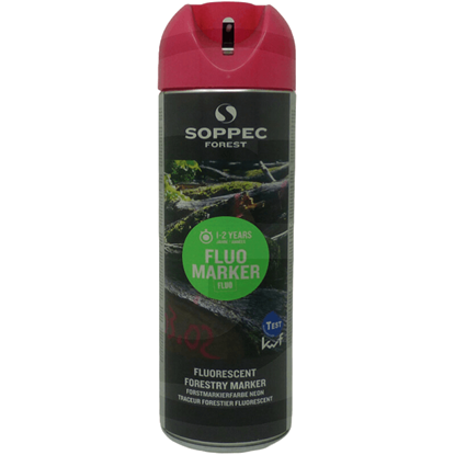 Prikaži detalje za  Šumarski sprej za označavanje FLUO rozi 500ml Fotografija proizvoda Šumarski sprej za označavanje FLUO rozi 500ml