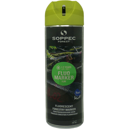 Prikaži detalje za  Šumarski sprej za označavanje FLUO Žuti Fotografija proizvoda Šumarski sprej za označavanje FLUO Žuti