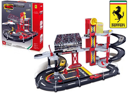 Prikaži detalje za  Igračka Race & Play Ferrari garaža Fotografija proizvoda Igračka Race & Play Ferrari garaža