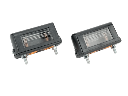 Fotografija proizvoda Svjetlo za registarske oznake 5w 12/24 V, bijelo, 85x30x38,8