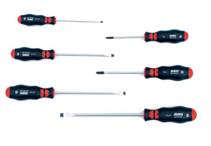 Fotografija proizvoda Set odvijača PH/SZ okrugla oštrica, 6-dijelni