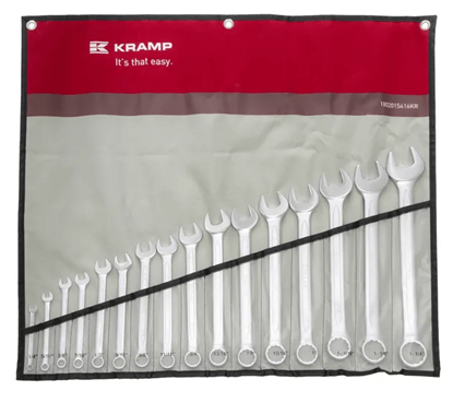 Fotografija proizvoda Set ključeva KRAMP - colni, vilasto okasti