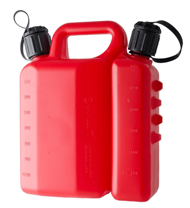 Prikaži detalje za  Kanister za benzin-ulje 3,5 l + 1,5 l Fotografija proizvoda Kanister za benzin-ulje 3,5 l + 1,5 l