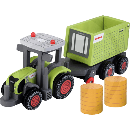 Fotografija proizvoda Igračka drveni CLAAS Axion 870 i prikolica CARGO