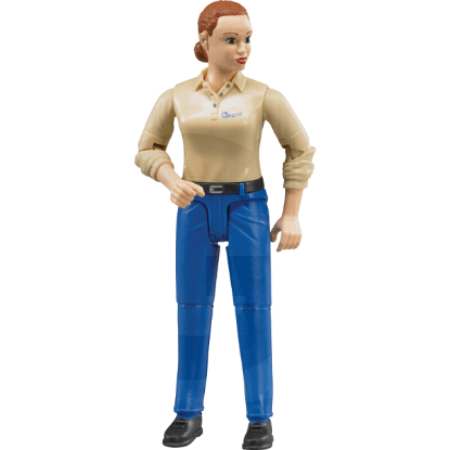 Prikaži detalje za  Igračka Žena s plavim hlačama Fotografija proizvoda Igračka Žena s plavim hlačama