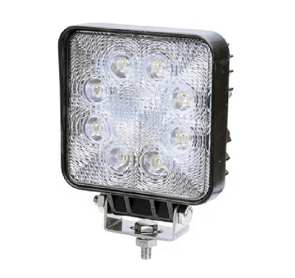 Prikaži detalje za  Radno LED svjetlo, 24W kvadratno bijelo 107x52x136mm  Fotografija proizvoda Radno LED svjetlo, 24W kvadratno bijelo 107x52x136mm