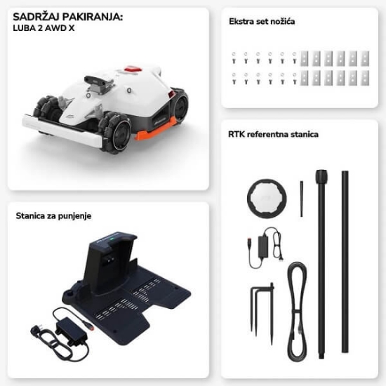 Fotografija proizvoda LUBA 2 X AWD 5000 kosilica robotska 