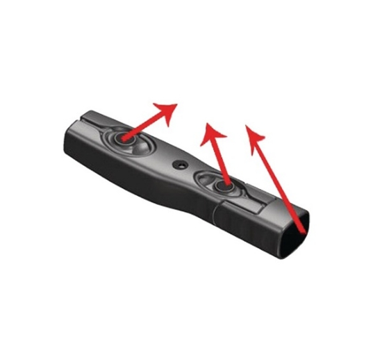 Fotografija proizvoda Džepna svjetiljka DuoLux „Bright” s mikro USB priključk