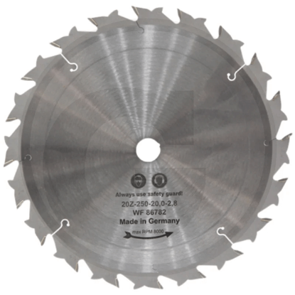 Fotografija proizvoda List pile od tvrdog metala, 250 mm 