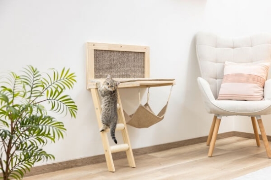 Fotografija proizvoda Drveni ležaj za mačke Timber   