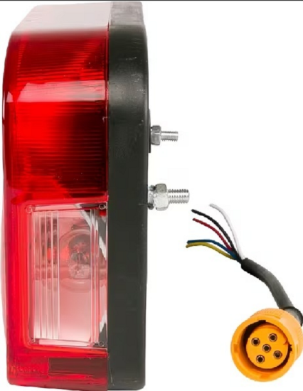 Fotografija proizvoda Stražnje svjetlo lijevo pravokutno, 12/24V, 235x135x52