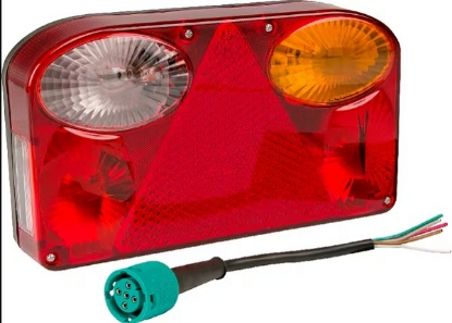 Fotografija proizvoda Stražnje svjetlo Desno 12/24V, 235x135x52mm 