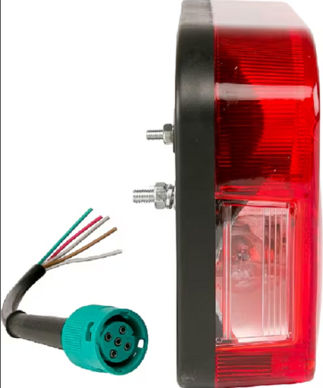 Fotografija proizvoda Stražnje svjetlo Desno 12/24V, 235x135x52mm 