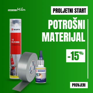 Slika kategorije -15 % na potrošni materijal